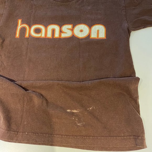 Vintage 90s Hanson T-shirt size small - Picture 6 of 8